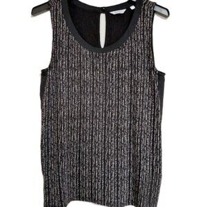 Ricki's Sleeveless Black Top  size Large